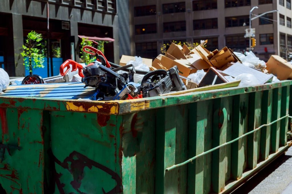 Full home Cleanout Dumpster Rental Providence RI